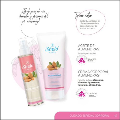 Aceite De Almendras Shelo Nabel® 140ml. 2 Piezas