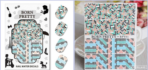 Water Decals Stickers Transferencia Al Agua Born Pretty Uñas