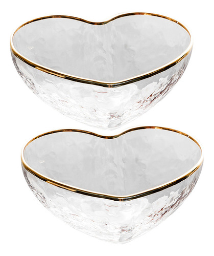 Para T Plato De Cristal Para Salsas Y Postres, 2 Unidades
