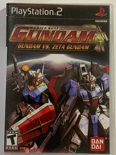 Gundam: Gundam Vs Zeta Gundam Ps2 Capa E Poster Ps2