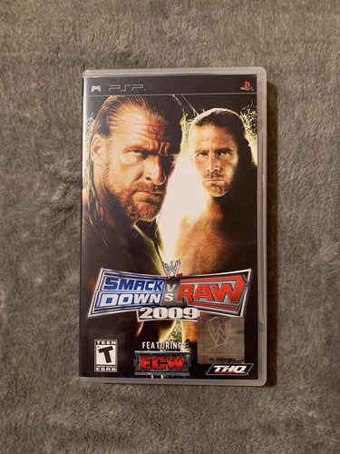 Videojuego Wwe Smackdown Vs Raw 2009 Para Psp