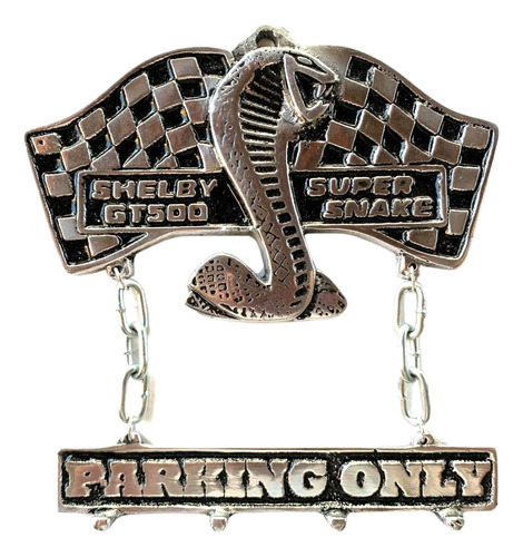 Emblema Shelby Cobra Gt500 Parking Onlyportallaves
