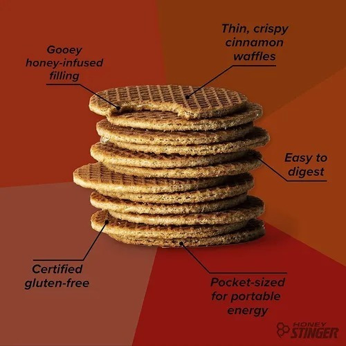 Imagen 6 de 6 de Waffles Con Miel Honey Stinger - g a $385