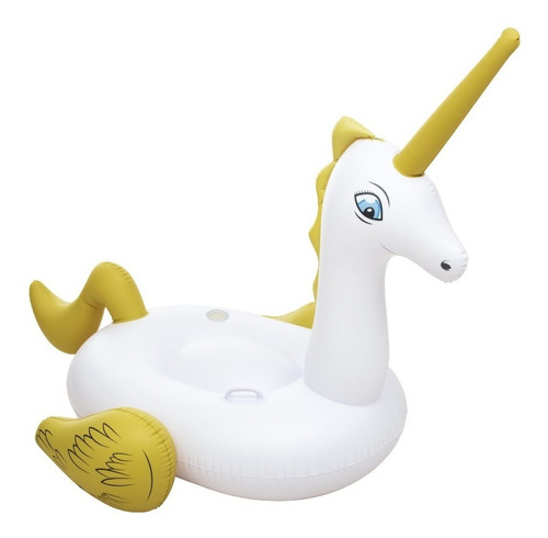 Unicornio Flotador Colchoneta Inflable Gigante Bw 224x164cm