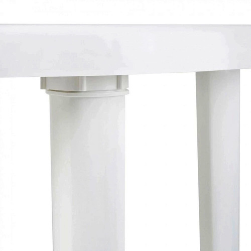 Imagem 7 de 9 de Kit Mesa Plástica Desmontável 90cm + 4 Cadeiras Poltrona