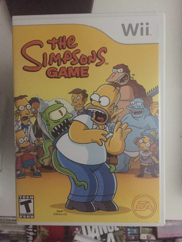 Nintendo Wii - The Simpsons Game By Electronic Arts
