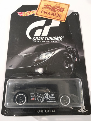 Hot Wheels | Gran Turismo | Ford Gt Lm Negro