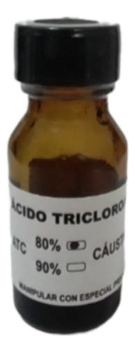 Tricloroacetico De 5ml Y 12ml Elimina Cadillos Verrugas Vph