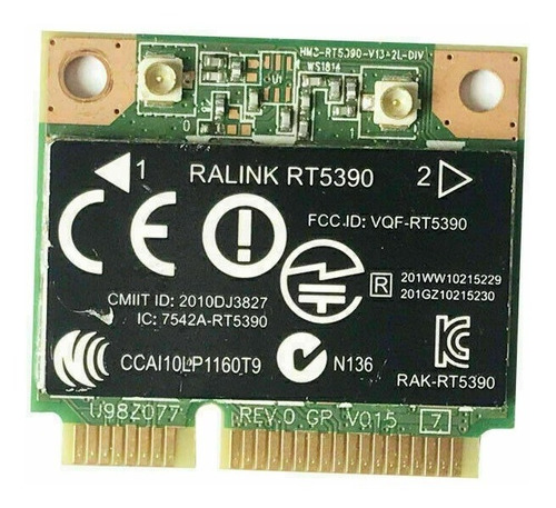 Tarjeta Wifi Para Hp G7 691415-001 Ralink Rt5390 802.11b/g/n (Usado)