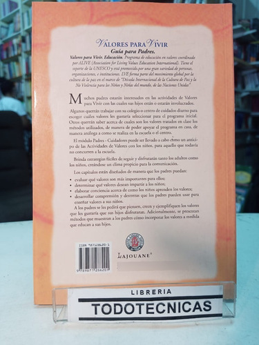 Imagen 2 de 4 de Valores Para Vivir Guia Para Padres - Diane Tillman -ljn
