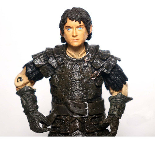 Frodo Goblin Armor Boneco Toy Biz O Senhor Dos Anéis 2003