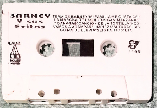 Barney Y Sus Grandes Exitos Cassette Generico (Usado)