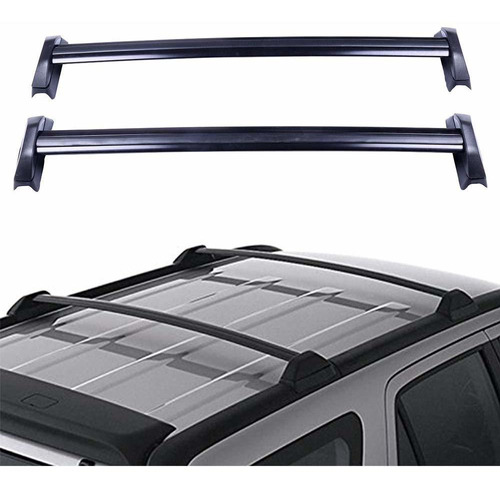 Ajuste Para Honda Cr-v Aleacion Aluminio Techo Cruz Bar Set