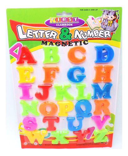 Letras Numeros Magneticos Imanes Heladera Mundo Pre F128-04