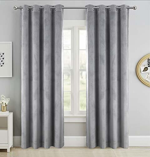 Singinglory Window Velvet Curtains, Luxury