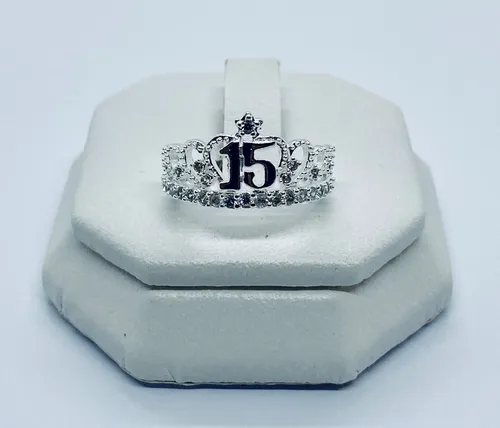 Anillos 15 años plata hotsell