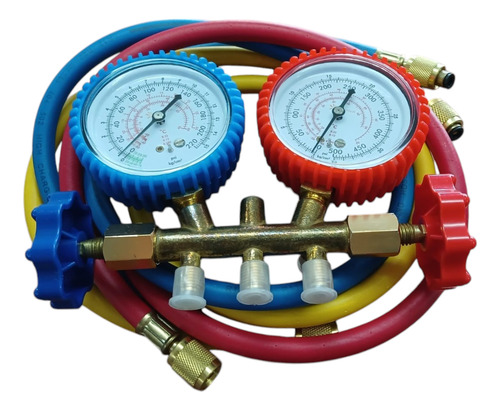 Manifold Para R22 Con Manguera Para Aire Acondicionado **