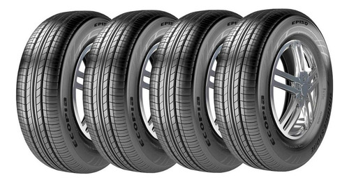Kit Com 04 Pneus 195/60r15 88v Bridgestone Ecopia Ep150