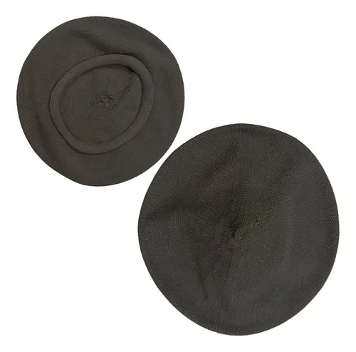 Boina De Hilo Lisa 30cm De Vuelo Negro Unico