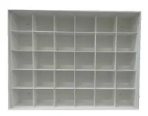 Comprar Expositor Prateleira Estante Mdf Capacetes Moto Gp 30 Nichos