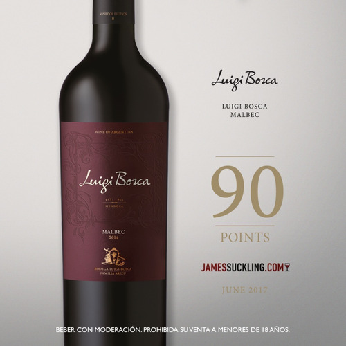 Vino Tinto, Luigi Bosca Malbec, 750 Ml