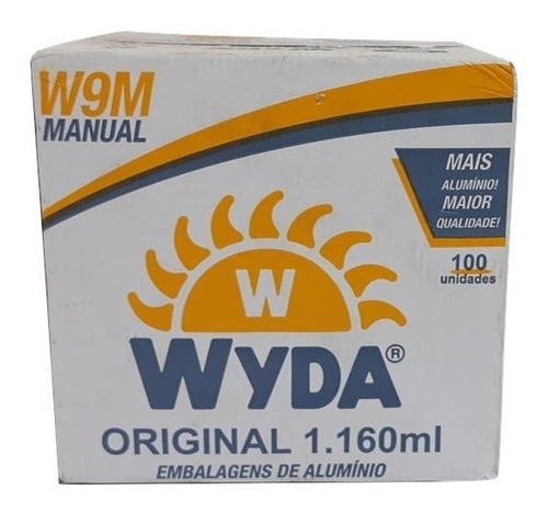 Imagem 2 de 2 de Wyda Marmitex Máquina W9m Manual Aluminio