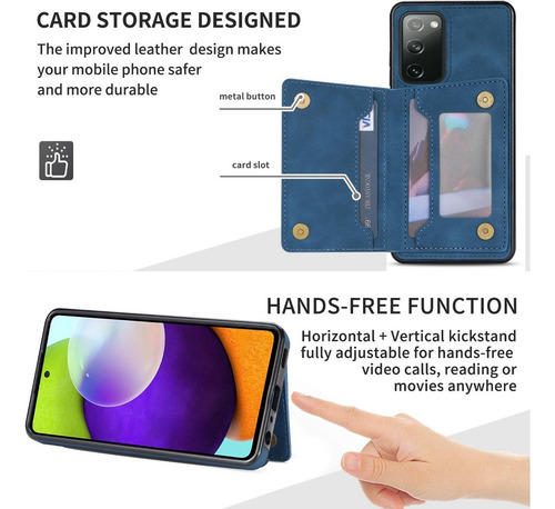 B Cubierta De Tarjetas Wallet For Samsung S20 Plus S20 Fe