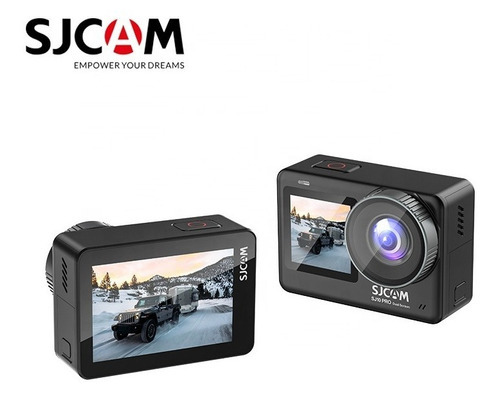 Sjcam Sj10 Pro Dual Wifi 4k 60fps+microfone Moto Cor Preto