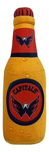 Nhl Washington Capitals Botella De Cerveza Perro De Peluche 