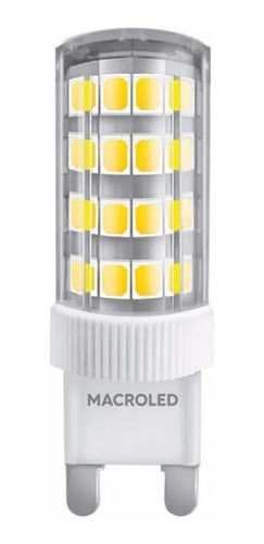 Foco Lampara Bipin Led G9 Macroled 4.5w 220v Bajo Consumo