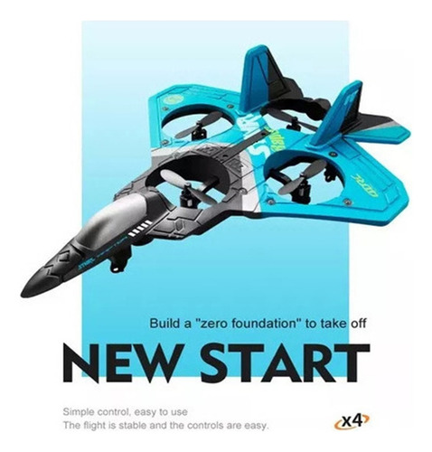 M Drone Rc Plane Aero Jet Con Cámara 2,4