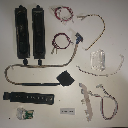Flex Parlantes Cables Botonera Sensor Remo Philips 42pfg5011