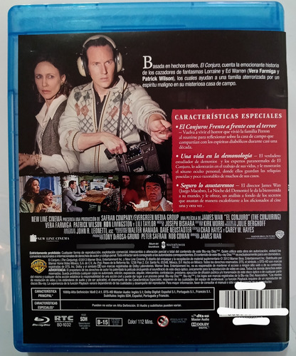 El Conjuro Bluray Original (Usado)