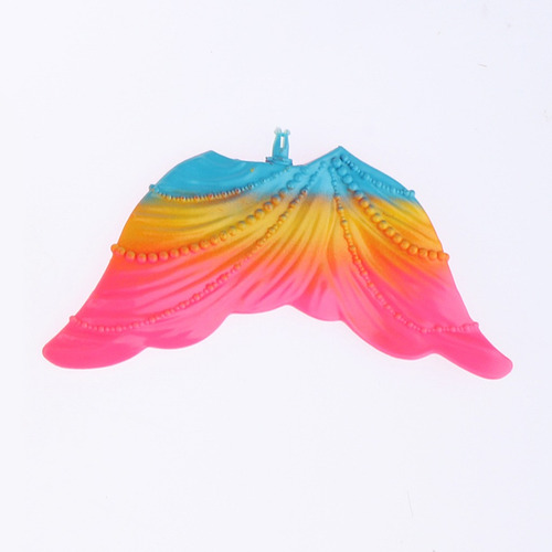 Imagen 2 de 3 de Rainbow Lights Sirena Muñeca Con Pelo Rizado Para