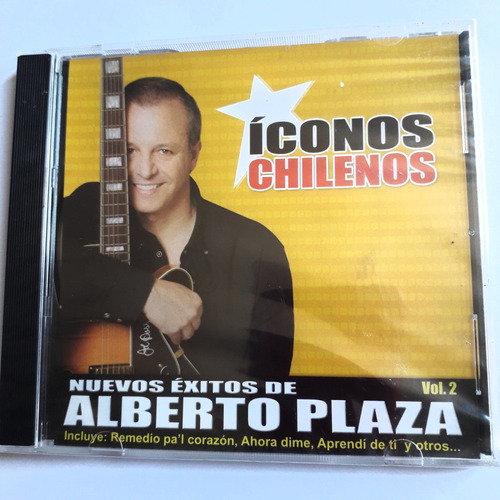 Alberto Plaza    Íconos Chilenos   Nuevo Y Sellado