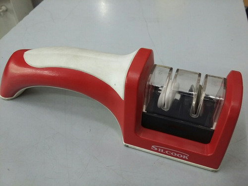 Imagen 4 de 4 de Afilador De Cuchillos Silcook Asentador De Ceramica