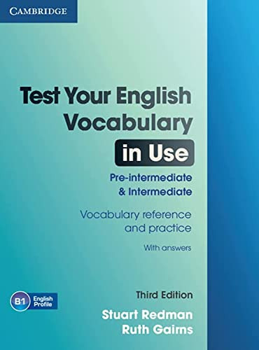 Test Your Eng Vocabulary In Use Pre-interm Intermediate  - R
