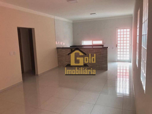 Casa Com 3 Dormitórios À Venda, 105 M² Por R$ 382.000 - Villas Mabel - Ribeirão Preto/sp - Ca1034