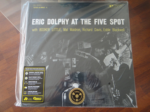 Eric Dolphy Coltrane At Five Spot Vo 1 Vinilo Analogue Nuevo