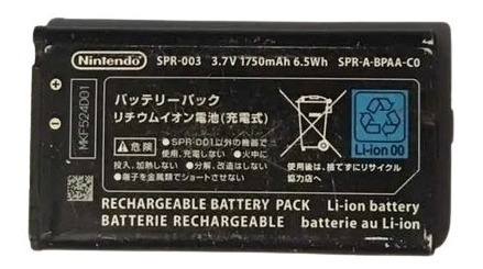 Batería Pila Nintendo 3ds Xl Spr-003 Original 1750mah 6.5wh