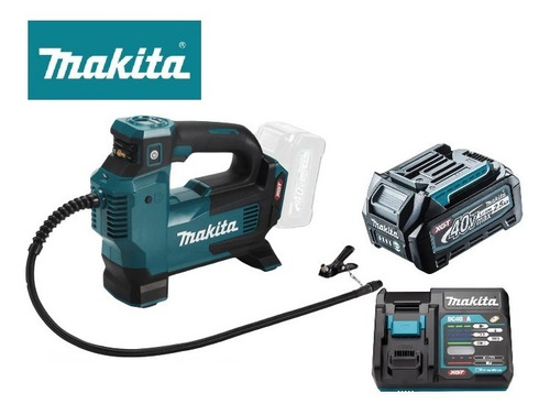 Inflador 40v Compresor Aire 161 Psi Alto Flujo Makita Mp001g
