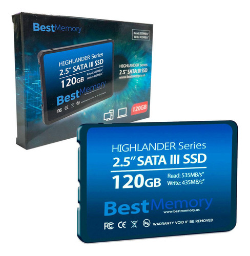 Hd Ssd Best Memory Highlander Series 120gb Sata Iii 6gb/s