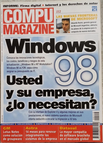 Revista Compumagazine Año 10 N°112 1997