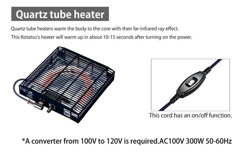 Ken Japan Kotatsu Heater Table