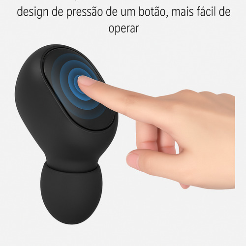 Fone De Ouvido Sem Fio Redmi Airdots Bluetooth 5.0 Música