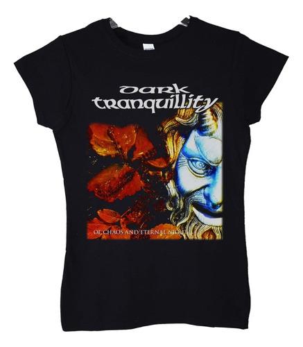 Polera Mujer Dark Tranquility Of Chaos And Eternal Night Met