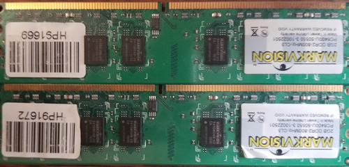 Memoria Ram Ddr2 2gigas 800mhz Total 4gb