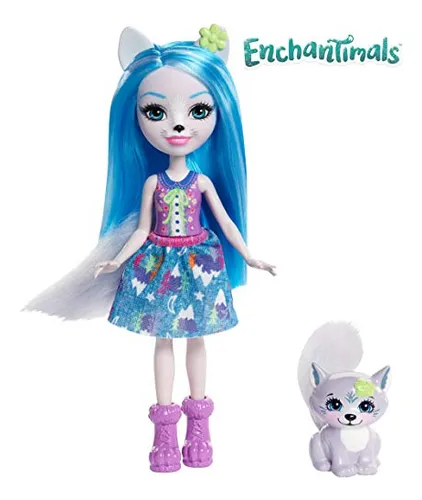 Muñeca Winsley Wolf Y Figura De Soldado De Enchantimals