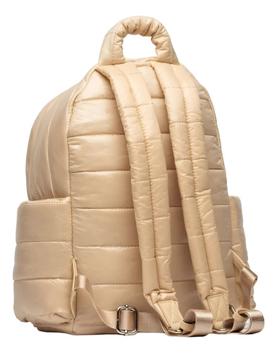 Mochila Urbana Prüne Modelo Blow - Estilo Y Comodidad Arena Liso