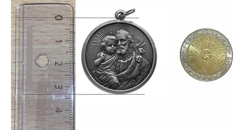 Medallas Alumir San José 33 Mm